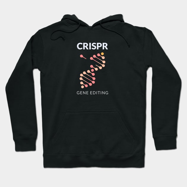 CRISPR Gene Editing Hoodie by Science Design